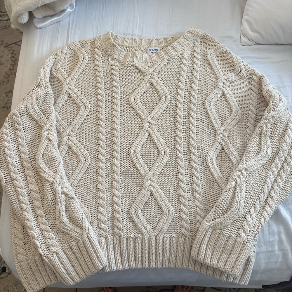 Princess Polly Cable Knit Sweater